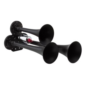 Kleinn Air Horns - 130-1 - Black Triple Air Horn