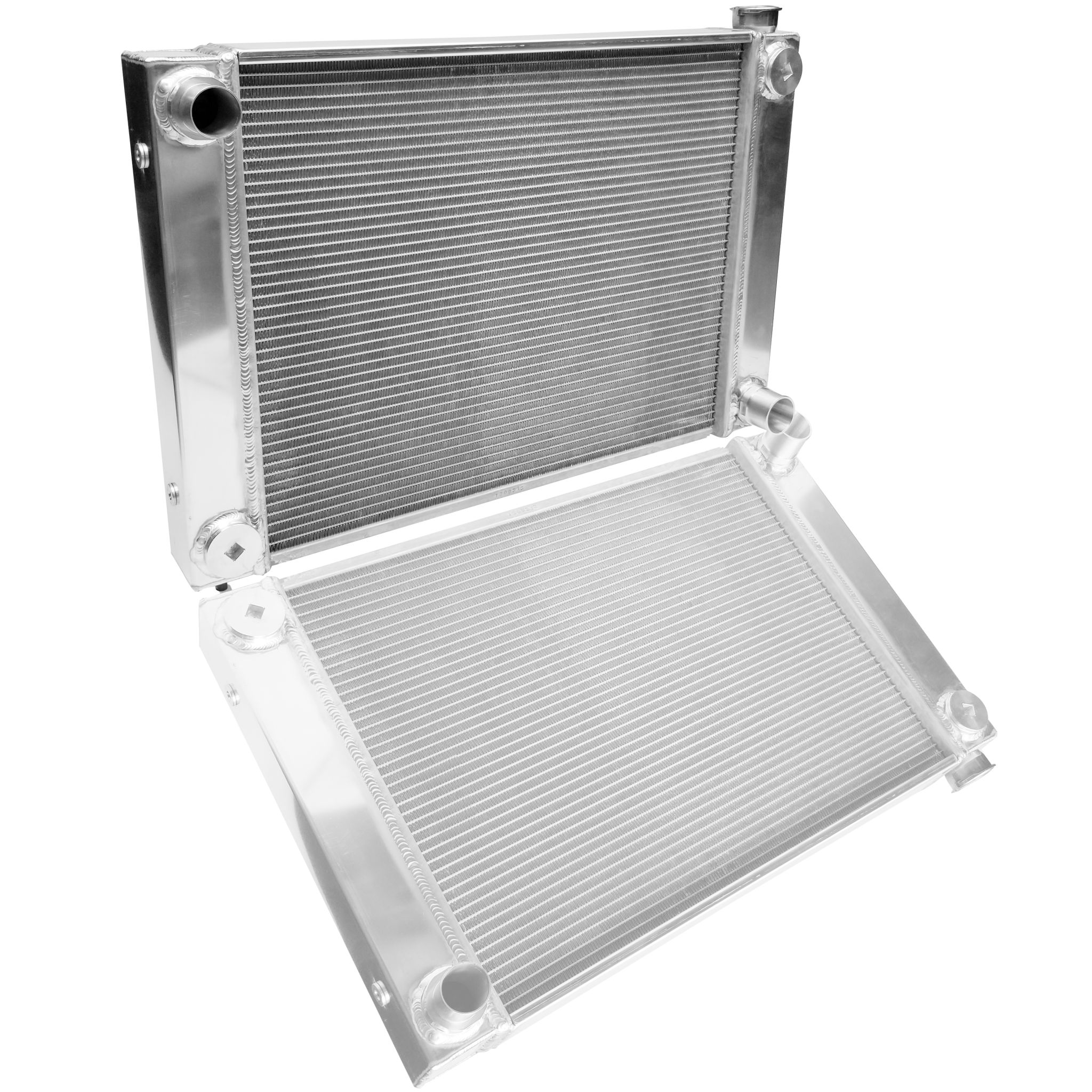 ETS RADIATOR, ALUMINUM RACE, GM & FM/Mopar Modular Design, 19" x 28"