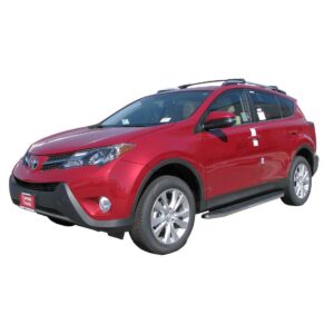 Steelcraft - STX100 Running Boards - Black/Stainless Trim - 135000