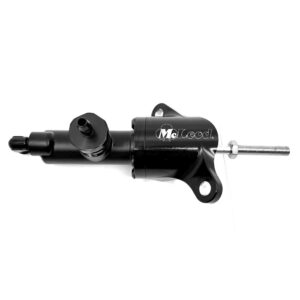 Master Cylinder: Aluminum: Black: .750 In. Bore: 8 hole flange