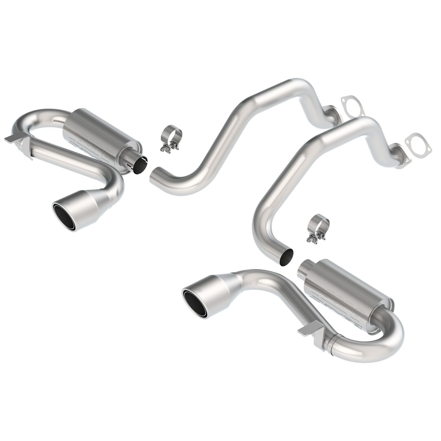 1997-2004 Chevrolet Corvette/ Corvette Z06 C5 Cat-Back Exhaust System S-Type Classic