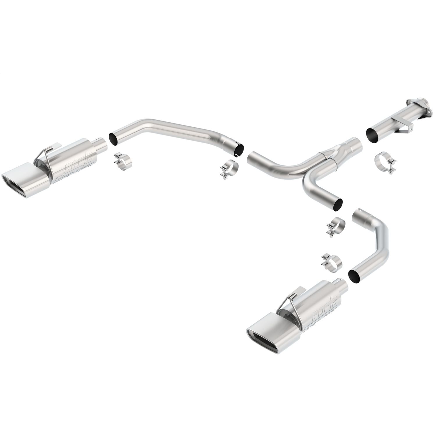 1986-1981 Chevrolet Corvette C4 Cat-Back Exhaust System S-Type