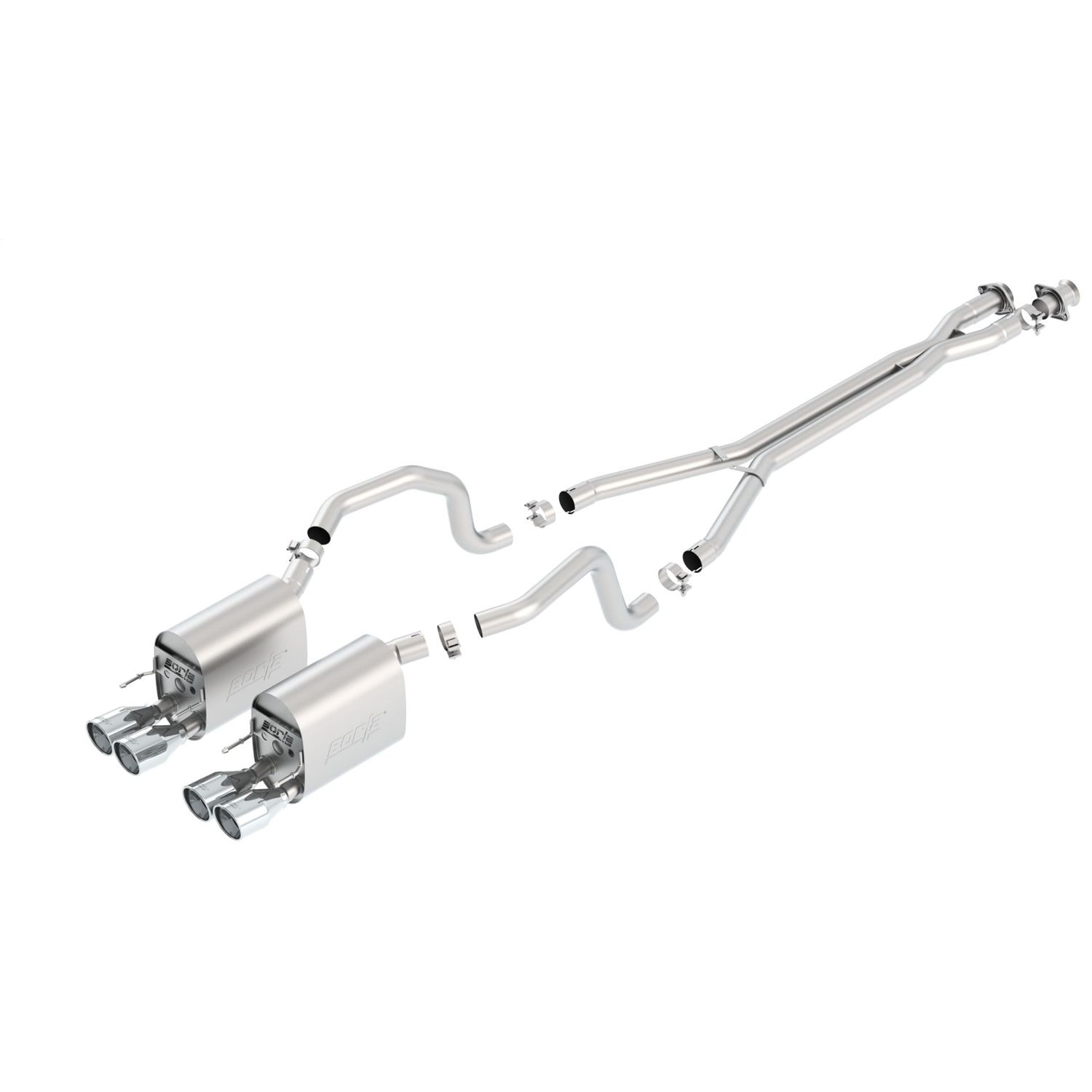 2009-2011 Chevrolet C6 Corvette Cat-Back Exhaust System S-Type II
