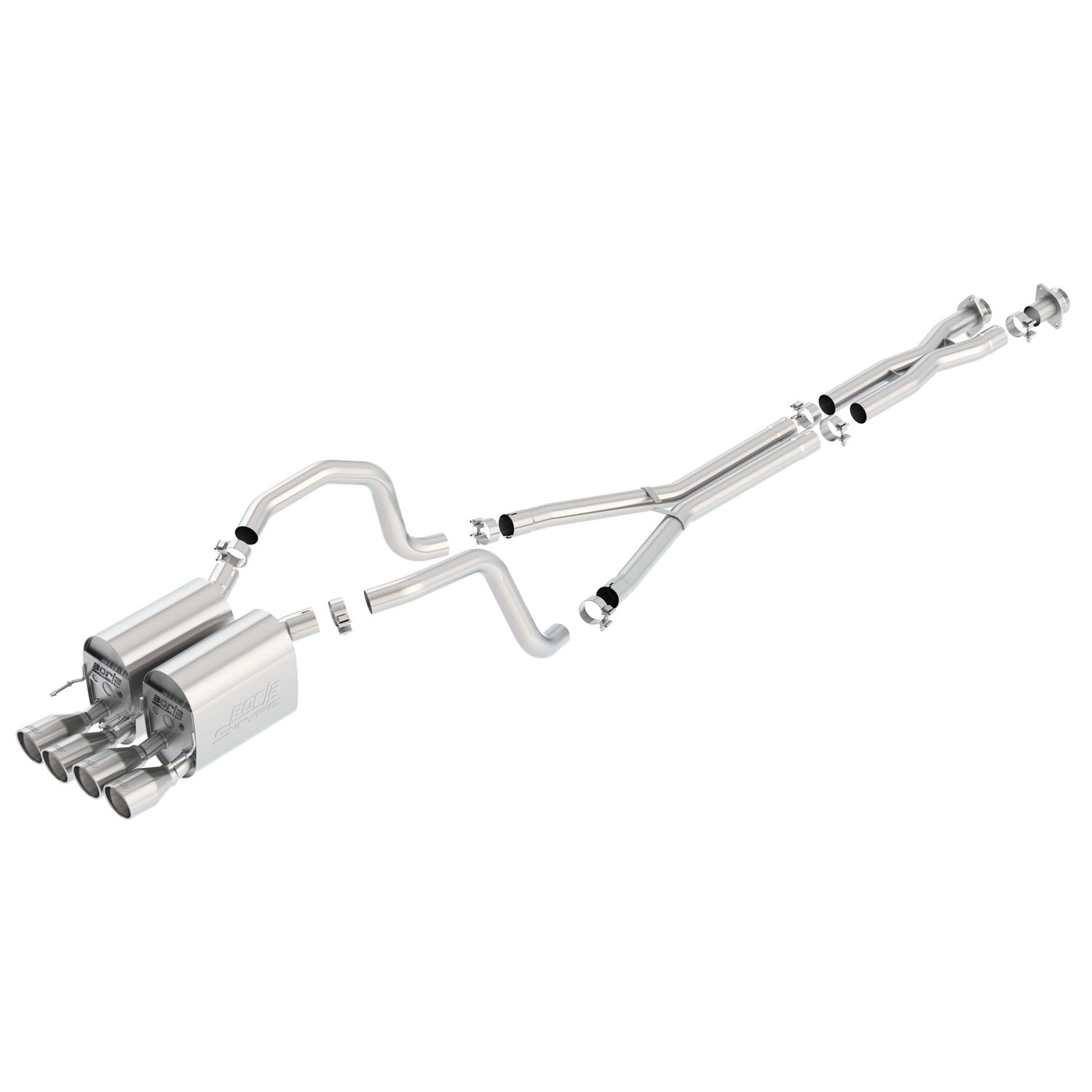 2005-2008 Chevrolet Corvette C6 Cat-Back Exhaust System S-Type II