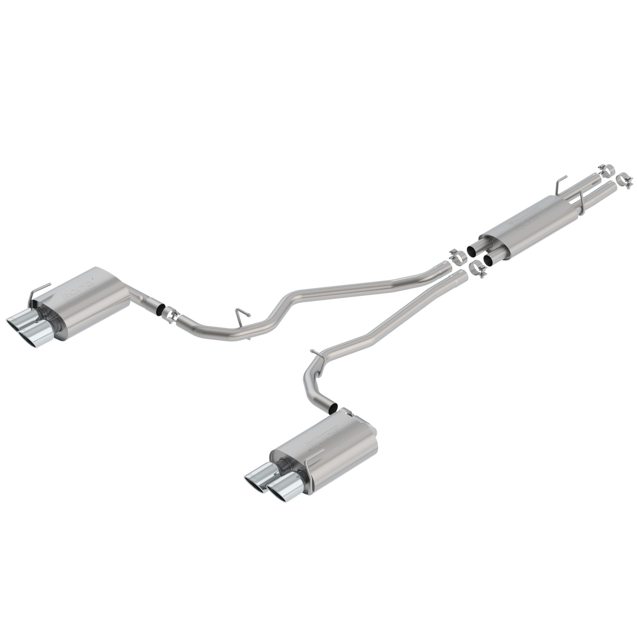2020-2023 Ford Explorer ST/ Explorer Platinum/ Lincoln Aviator Cat-Back Exhaust System S-Type