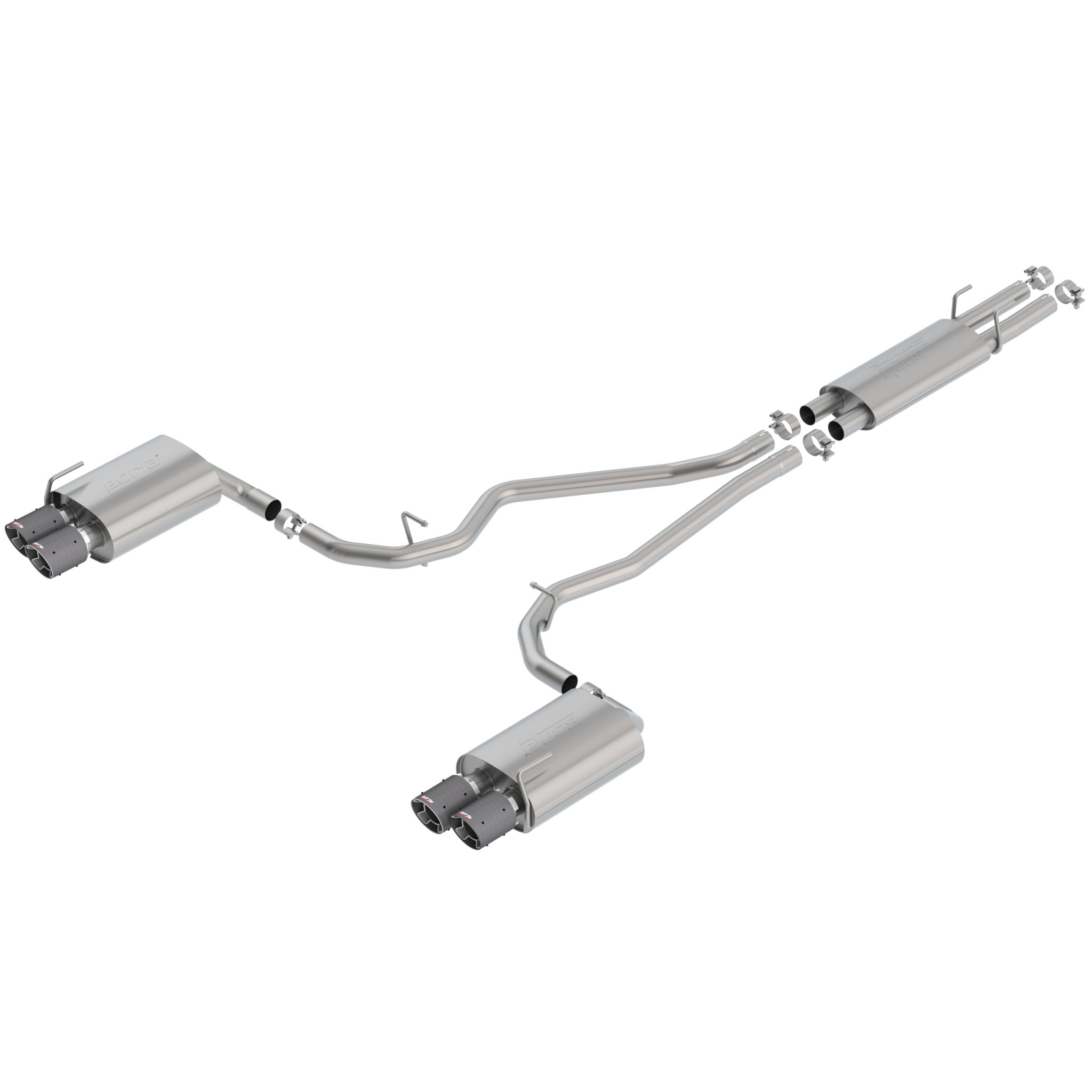 2020-2023 Ford Explorer ST/ Explorer Platinum/ Lincoln Aviator Cat-Back Exhaust System S-Type