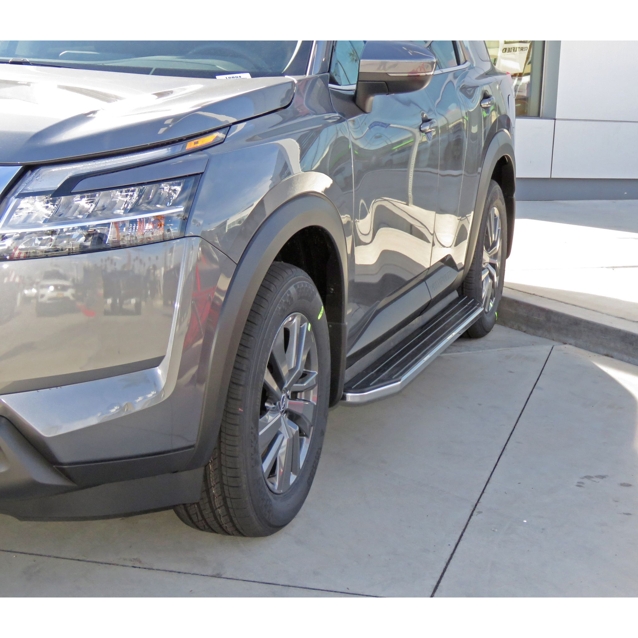 Steelcraft - STX100 Running Boards - Black/Stainless Trim - 140970