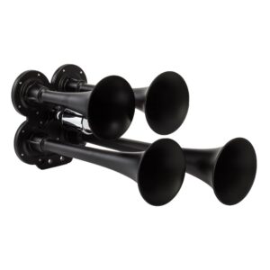 Kleinn Air Horns - 141-1 - Black Quad Air Horn