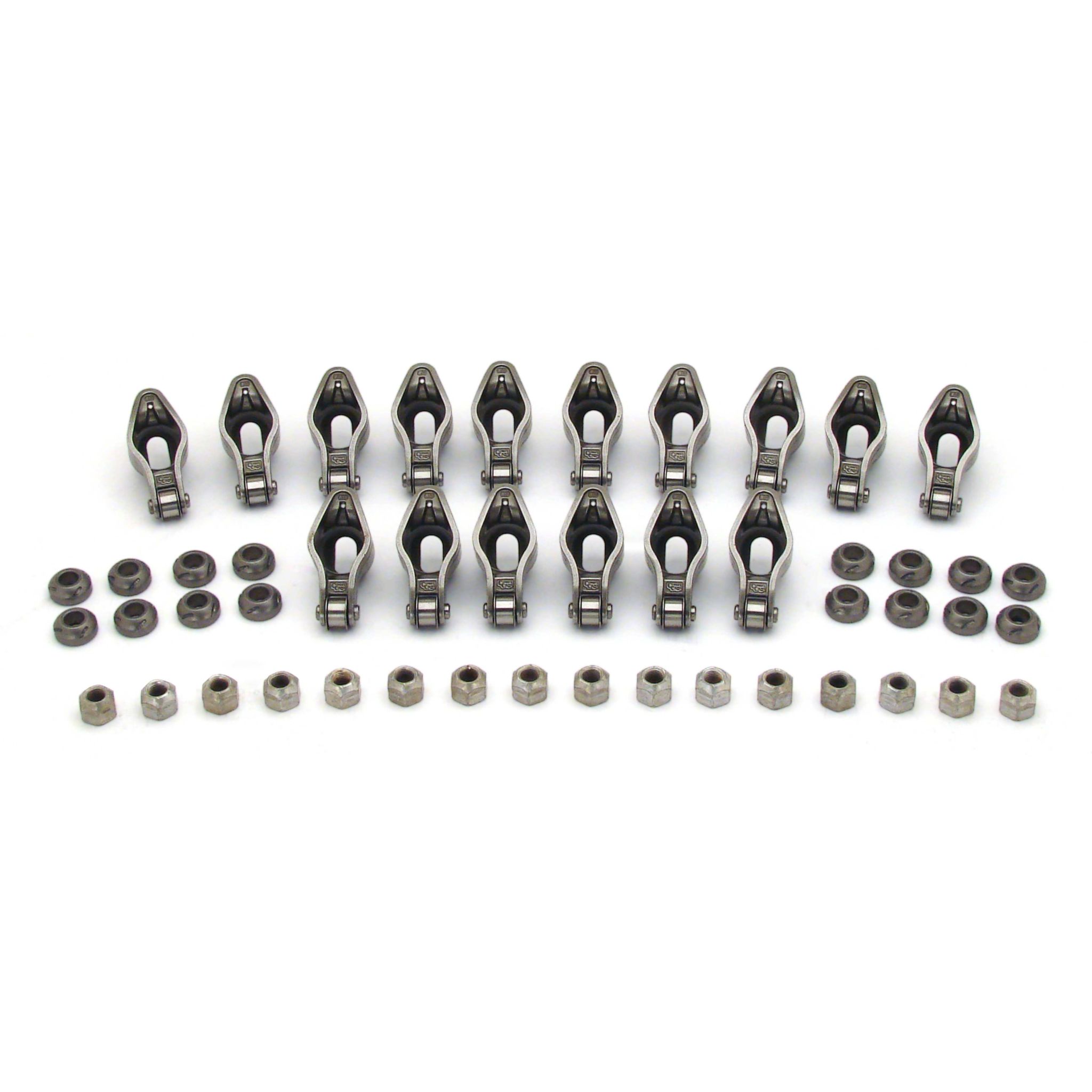 Magnum Roller 1.52 Ratio Rocker Arm Set for '88+ Chevrolet SBC w/ 3/8" Stud