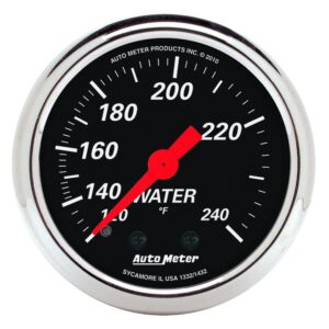 2-1/16 in. WATER TEMPERATURE, 120-240 Fahrenheit, DESIGNER BLACK