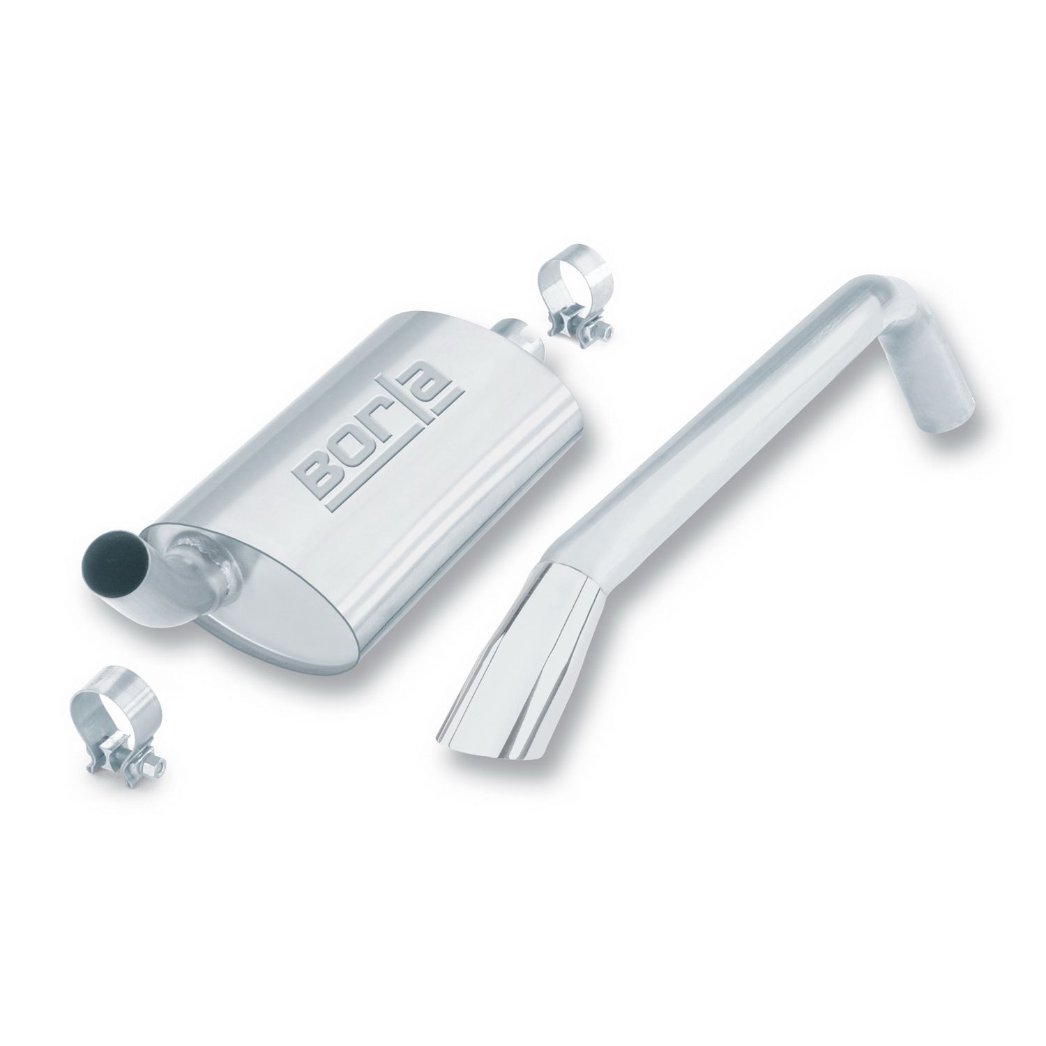 1981-1986 Jeep Wrangler CJ-7 Cat-Back™ Exhaust System Touring Part # 14572