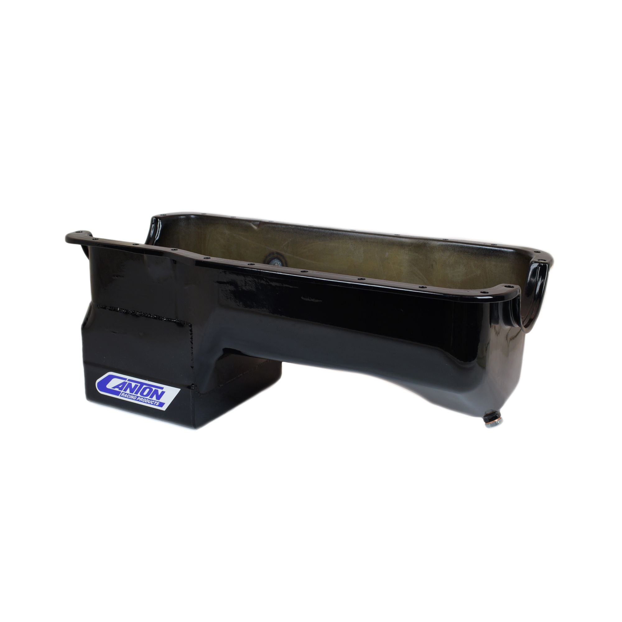 Canton 15-670BLK Oil Pan For Ford 351W Fox Body Mustang Deep Rear Sump Pan