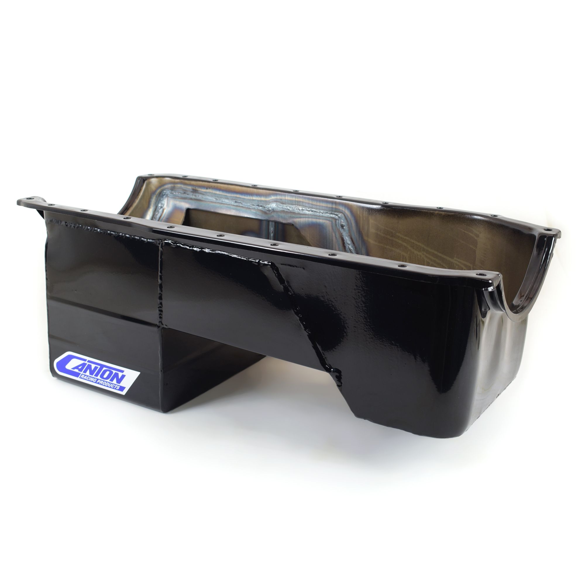 Canton 15-720BLK Oil Pan For Ford 351C Rear Sump Fox Body Conversion Street