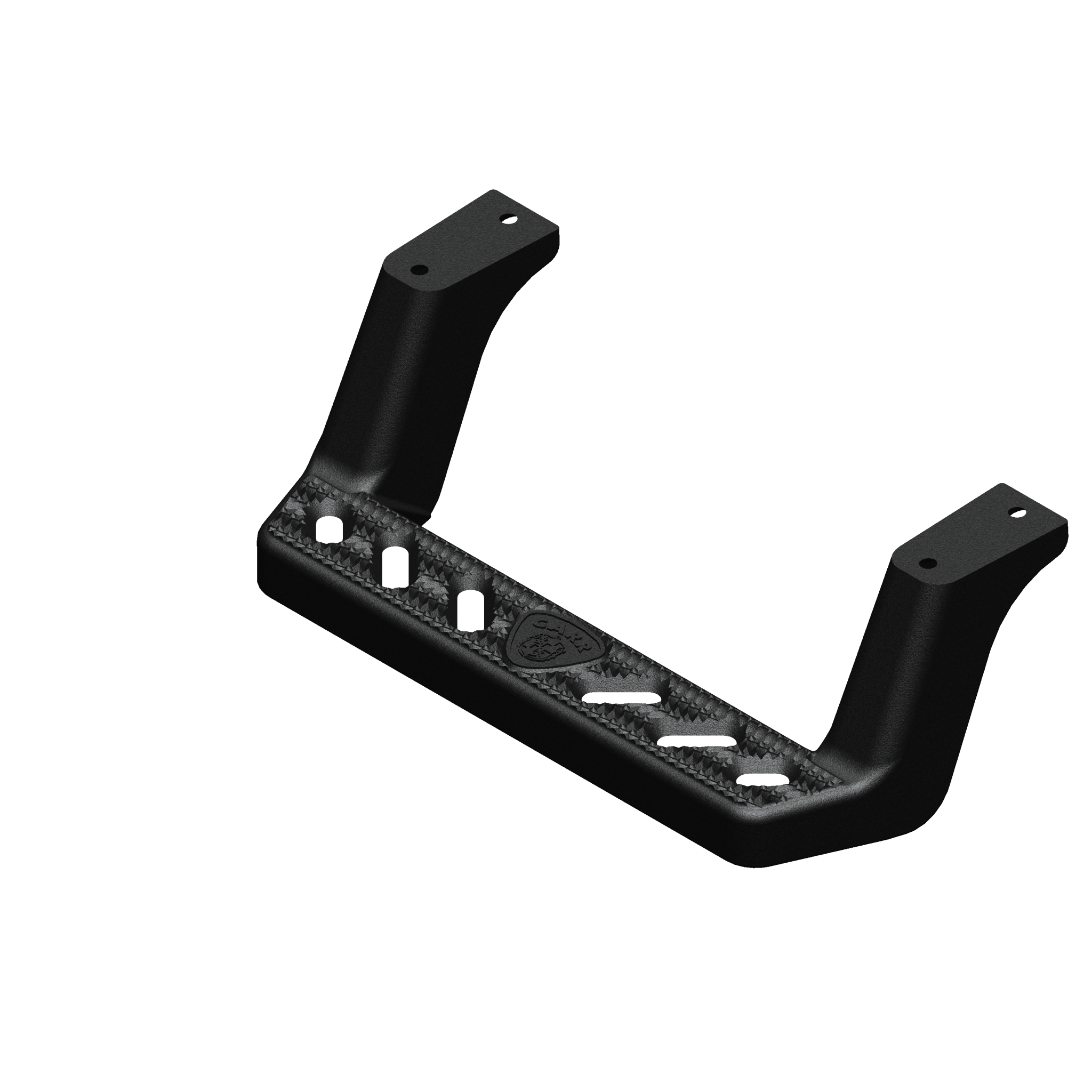 Carr - 150101-1 - Underbody Access Step - XP3 Black Powder Coat - Single