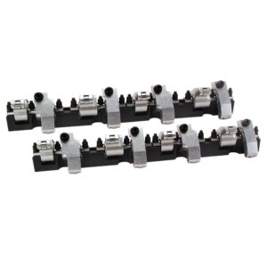 Shaft-Mount Aluminum 1.6/1.5 Ratio Rocker Kit for SBC w/ 18 Degree Bowtie Head