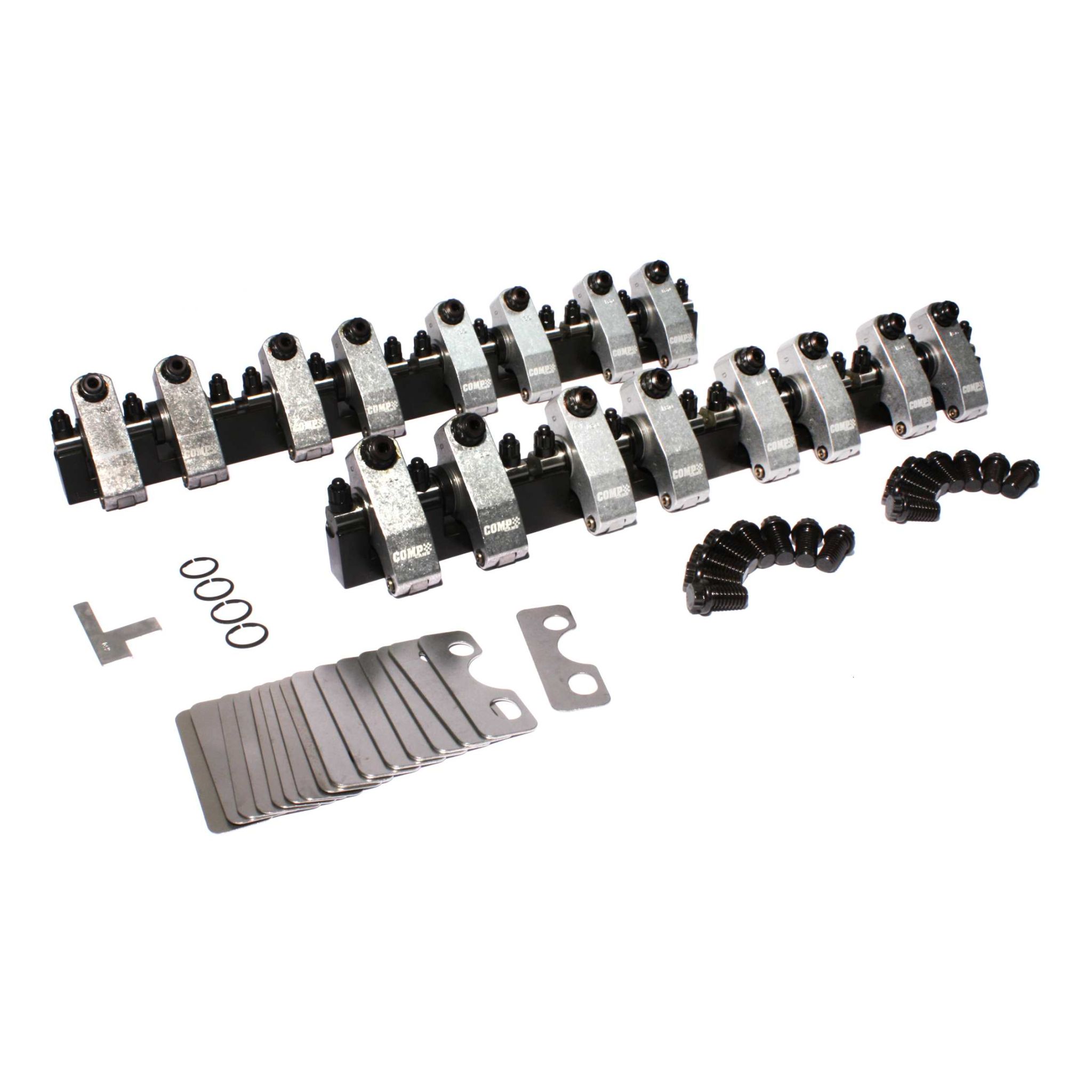 Shaft-Mount Aluminum 1.6 Ratio Rocker Kit for Ford 289-351W w/ OE Head