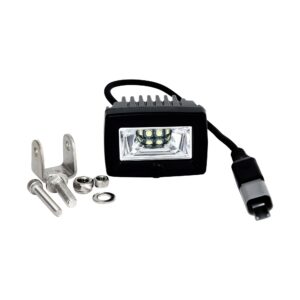 KC Hilites 2 in C-Series C2 LED - Single Light - Backup - 20W Flood Beam