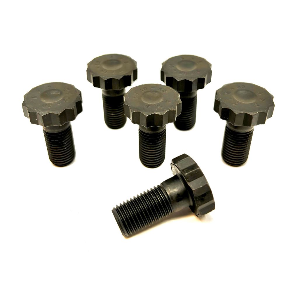 Crank Bolts: 7/16in x 20: GM, Ford, Mopar: Set of 6