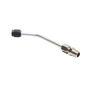 Nitrous Express HITMAN, STAGE 6, & PROPOWER SS SOLENOID TO PLATE CONNECTOR (Black)