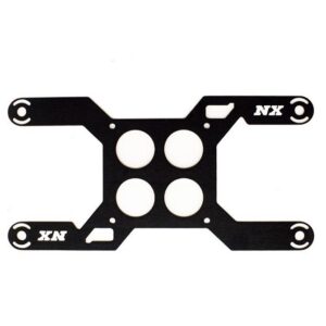 Nitrous Express CARB PLATE SOLENOID BRACKET FOR Dominator (4 solenoid)