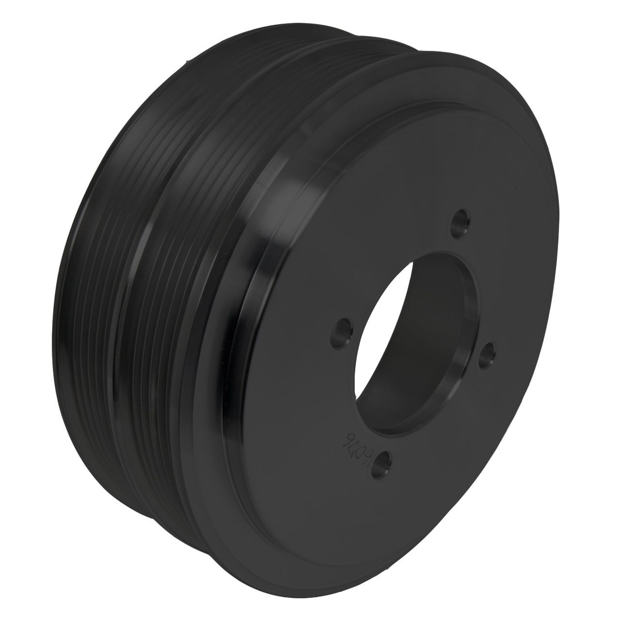 Oldsmobile 350/455 Serpentine Crankshaft Pulley - 2 Groove - Black