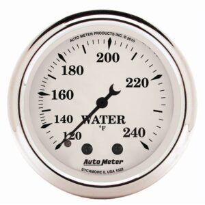 2-1/16 in. WATER TEMPERATURE, 120-240 Fahrenheit, OLD-TYME WHITE