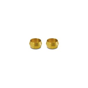 Pack of 2, Brass Olive Inserts; Size 5/8"