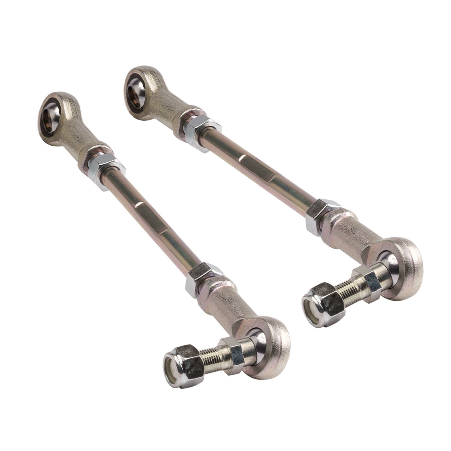 RSO Suspension - 170118-447501 - Rear Sway Bar End Links Zinc Plated Alloy Steel 0-4in Lift - 20-25 Jeep Gladiator