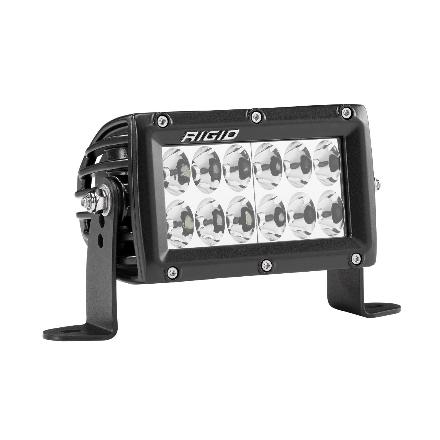 RIGID E-Series PRO LED Light, Driving Optic, 4 Inch, Black Housing