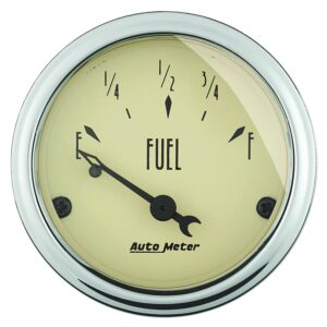 2-1/16 in. FUEL LEVEL, 0-90 O, ANTIQUE BEIGE