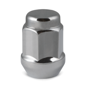 1/2" CLOSED END BULGE 18 PT 6 LUG 1.38" CHROME 19 LUGS, 4 LOCKS, 1 KEY