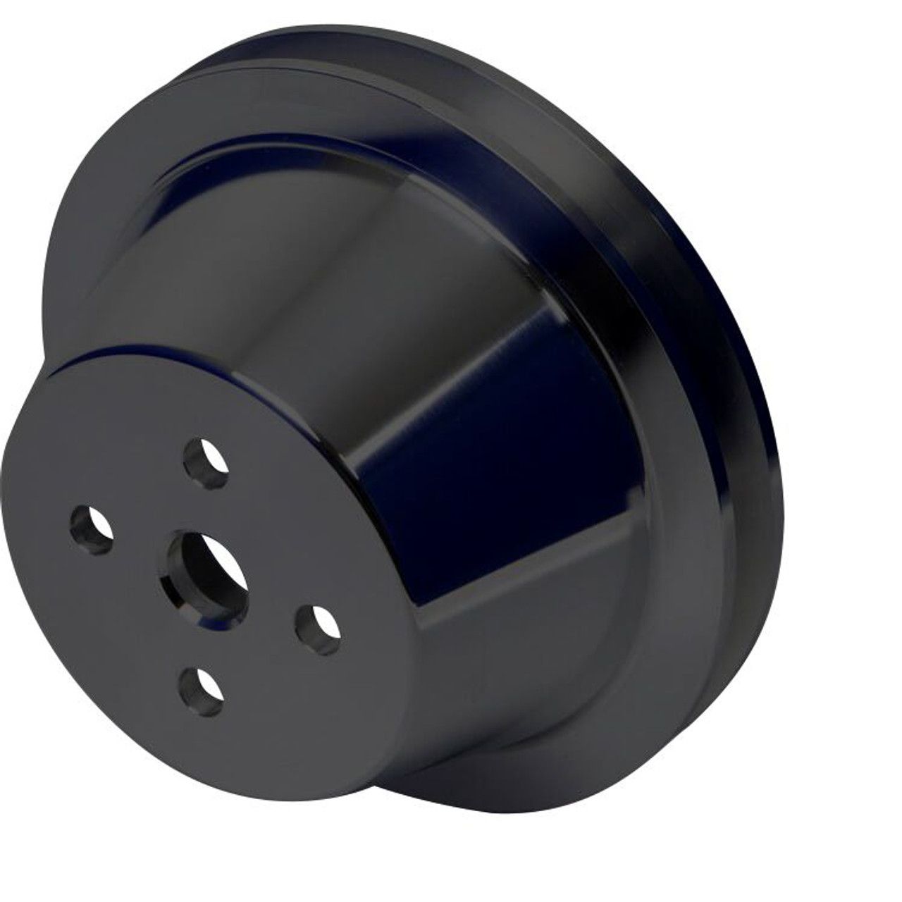 Ford FE V-Belt Water Pump Pulley - 1V - Black