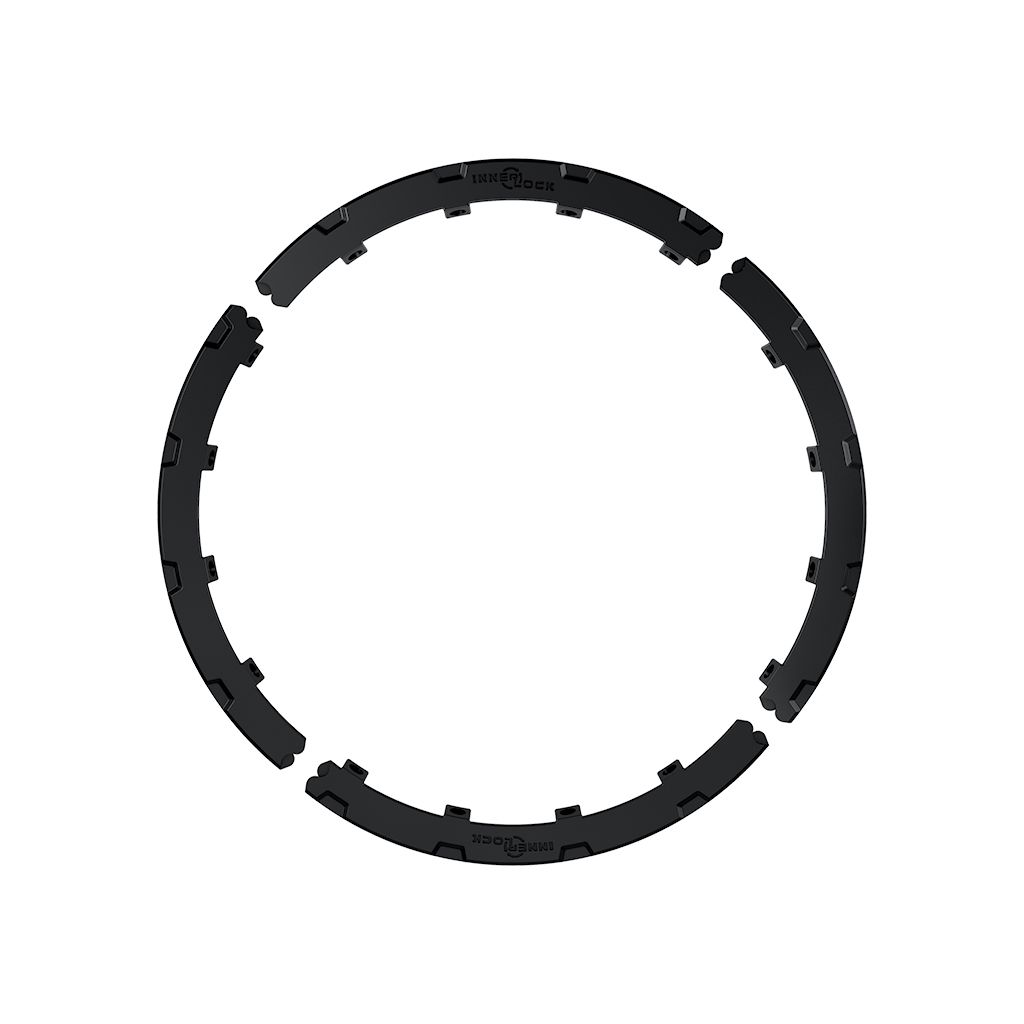 ICON Alloys, 17" Recon Pro, HALO Rock Ring Kit, Black