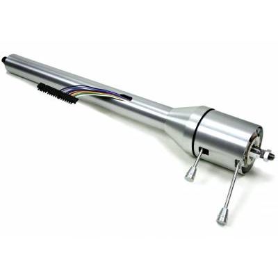 1967 Mustang IDIDIT Silver Powder Coated Column