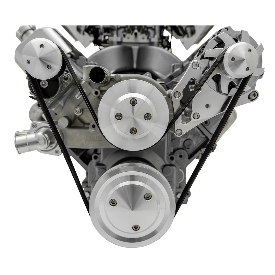 Chevy LS Pro Track Serpentine System - ALT Only