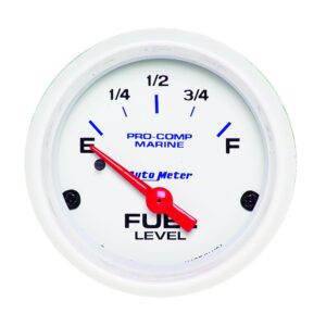 2-1/16 in. FUEL LEVEL, 240-33 O, MARINE WHITE