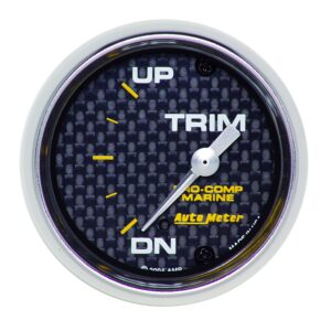 2-1/16 in. TRIM LEVEL, UP/DOWN, MARINE CARBON FIBER