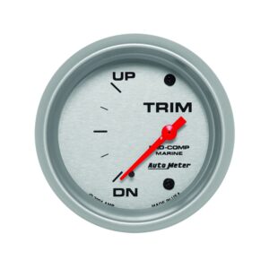 2-5/8 in. TRIM LEVEL, UP/DOWN, MARINE SILVER ULTRA-LITE