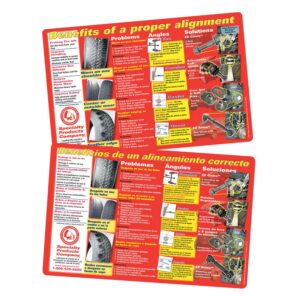 TIRE WEAR COUNTER MAT-SPANISH