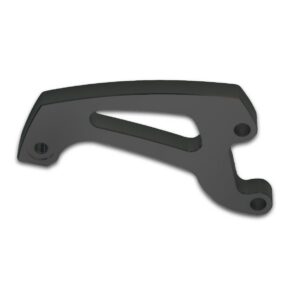 Big Block Chevy Alternator Rear Support Bracket - Extra High - LWP - Black