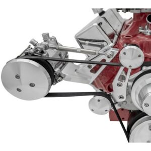 Small Block Chevy Outward AC Bracket - SWP - Passenger