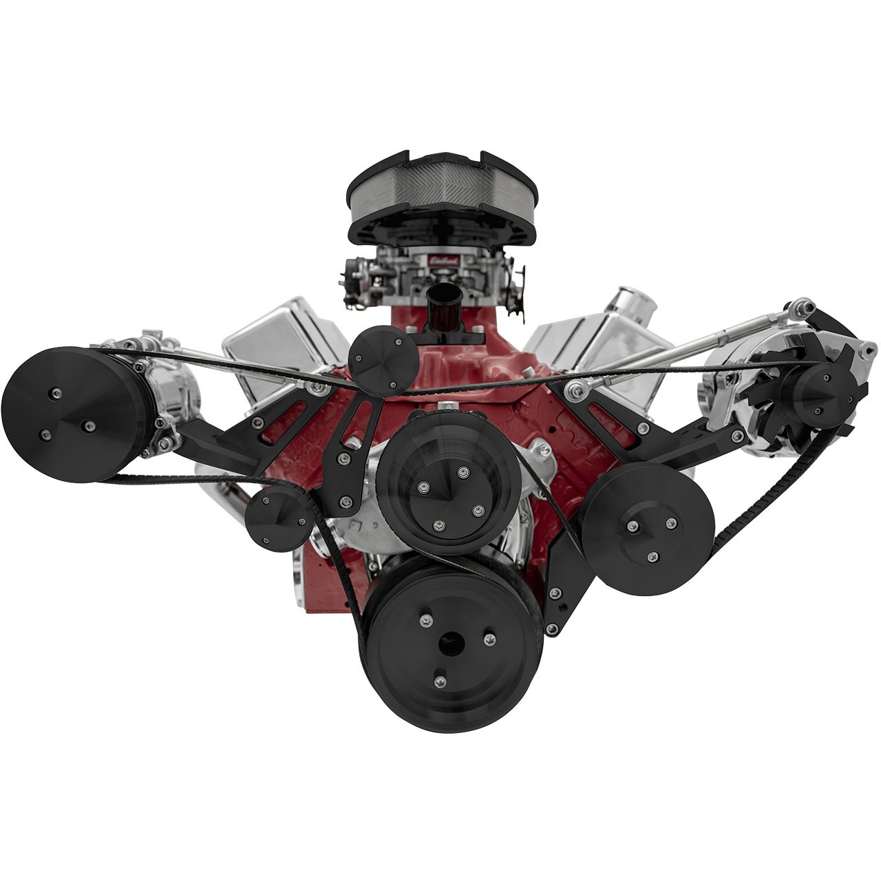 Big Block Chevy Serpentine Conversion - Outward - GMT2 - Black