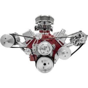 Big Block Chevy Serpentine Conversion - Outward - GMT2, Iron Water Pump