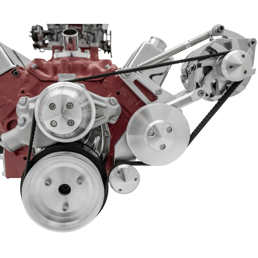 Big Block Chevy High Flow Serpentine Conversion Deluxe - Outward - GMT2