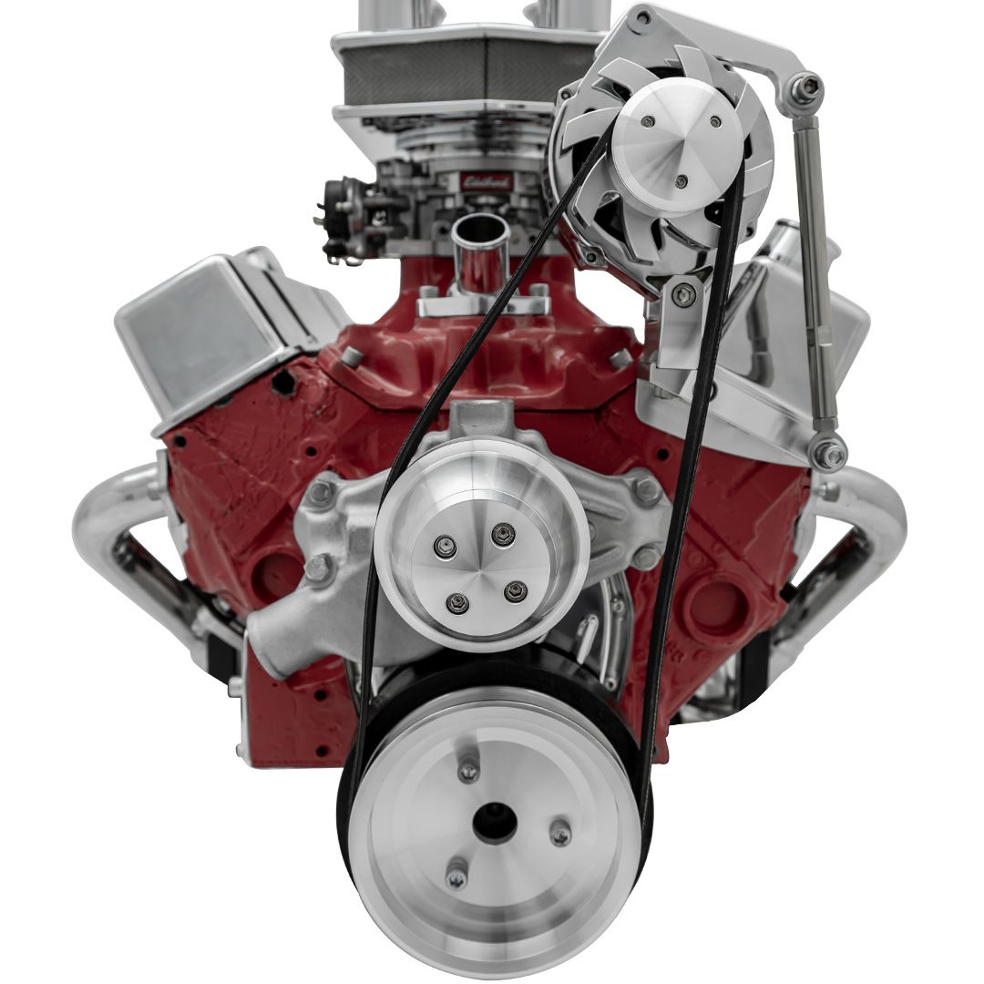 Big Block Chevy Serpentine Conversion - Inward - SWP - AC & ALT