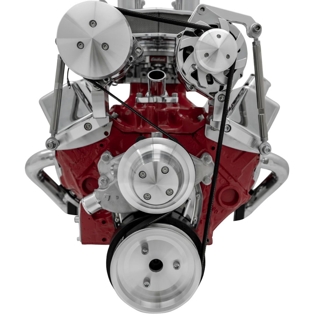 Big Block Chevy Serpentine Conversion Ultra - Inward - SWP - AC & ALT