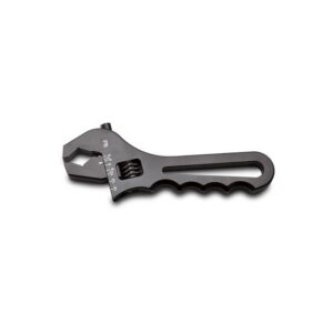 Adjustable AN Wrench; -4AN to -16AN; Anodized Black