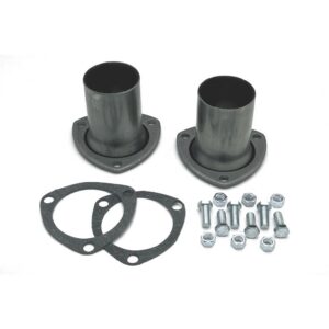 HEDMAN HEDDERS 3-1/2 IN. 3-BOLT FLANGE HEADER REDUCERS; 2-1/2 IN. EXHAUST SYSTEM; MILD STEEL