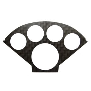 FACEPLATE FOR #2207, OPTIONAL, CARBON LOOK