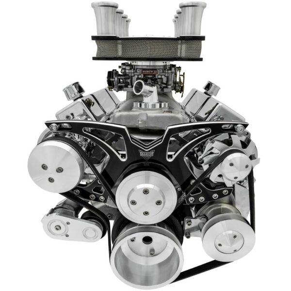 Big Block Chevy All Inclusive Style Track Serpentine System (AC/PS/ALT)